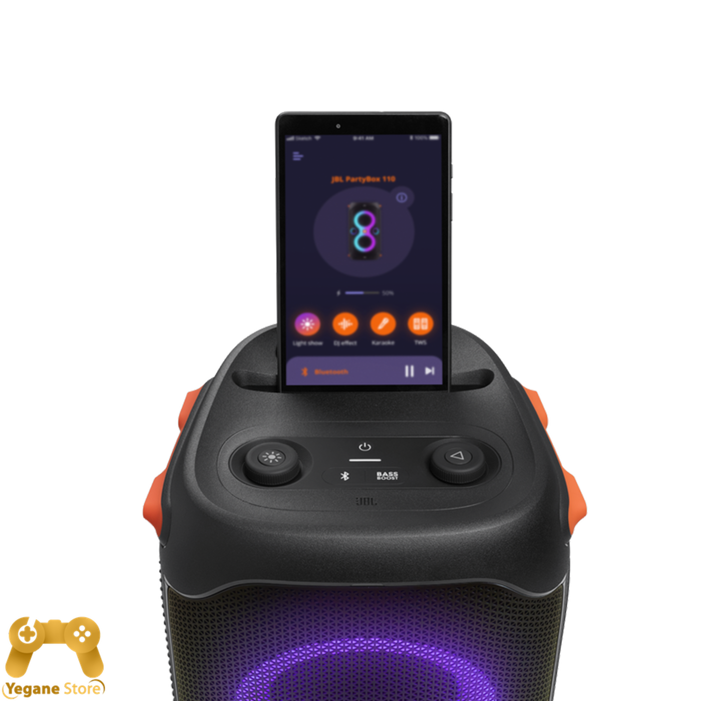 خرید اسپیکر قابل حمل جی بی ال مدل پارتی باکس 110 - JBL Partybox 110