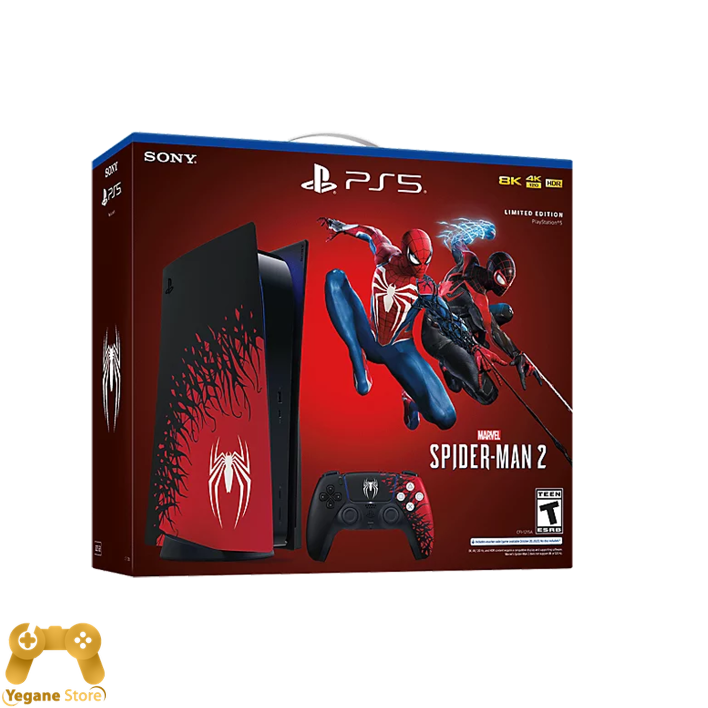 قیمت و خرید کنسول بازی PS5 باندل لیمیتد ادیشن Spider Man2 سفارش اروپا