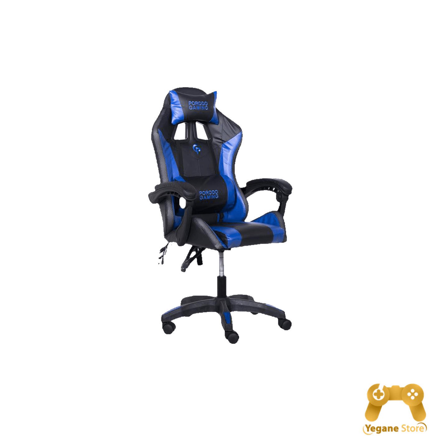 خرید صندلی گیمینگ  Porodo Gaming Professional بهمراه ماساژور و RGB