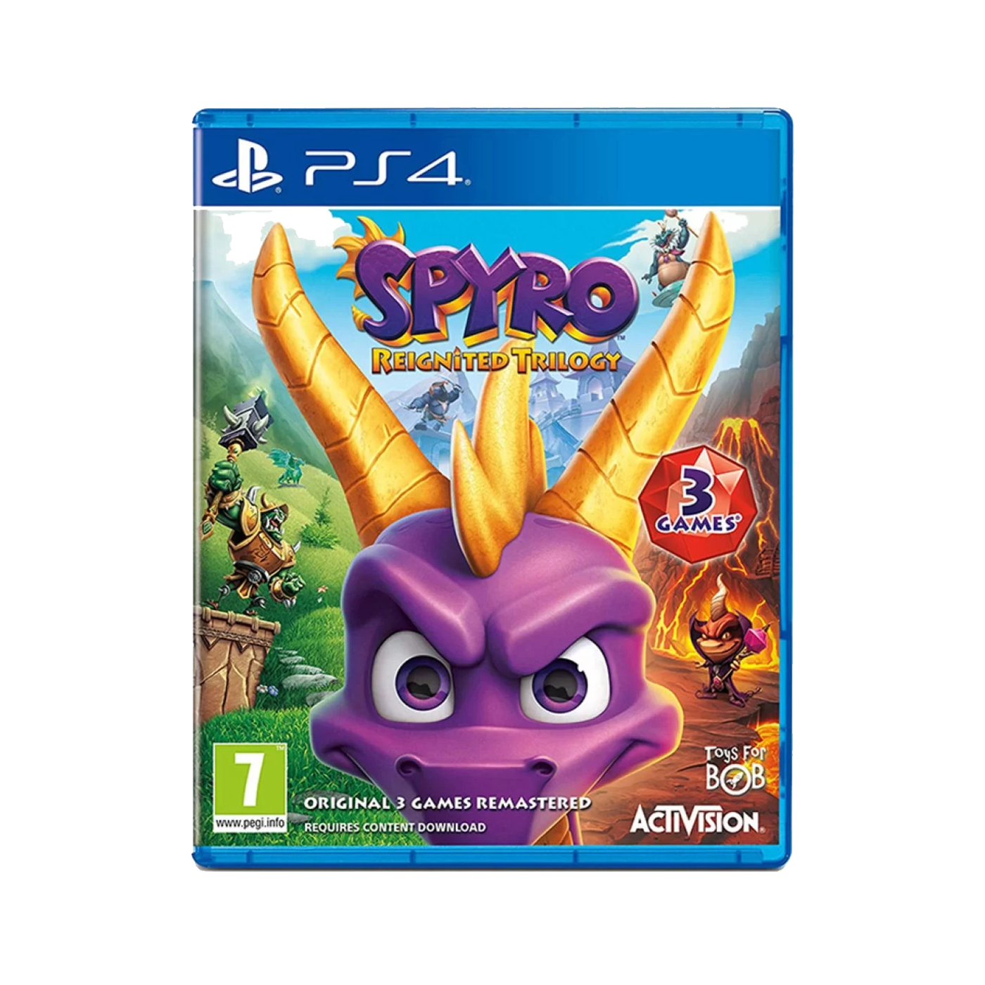 قیمت و خرید بازی Spyro Reignited Trilogy برای PlayStation4