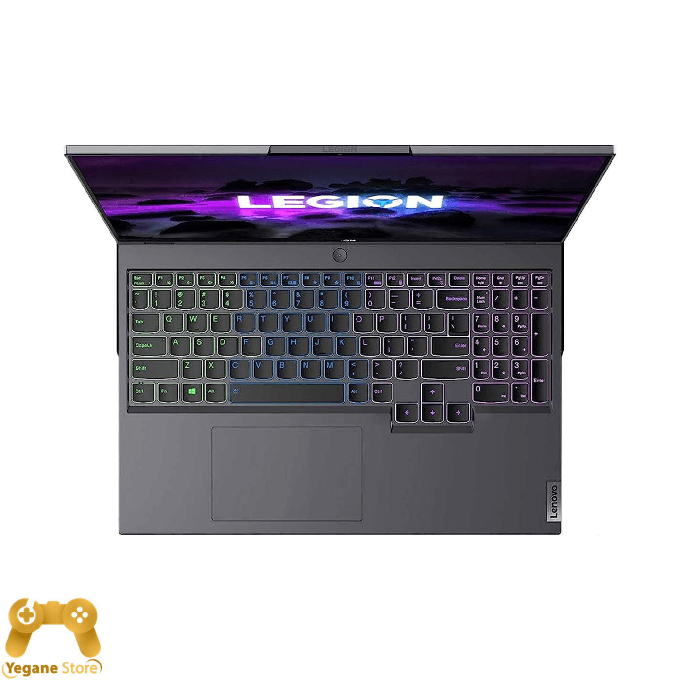 لپ تاپ 16 اینچی لنووLegion5 pro : i9 / 16G DDR5 / 512ssd / 6(RTX3060)  / STORM GREY