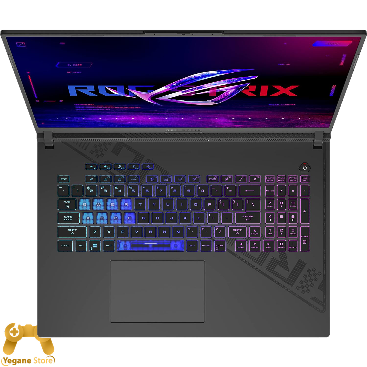 لپ تاپ 18 اینچی گیمینگ ایسوس مدل G814JZ : I9(13980HX) / 16G / 1Tssd / 12G(4080)