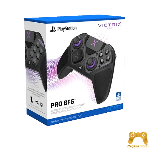 قیمت و خرید کنترلر بی سیم Victrix PRO BFG رنگ مشکی برای ps5
