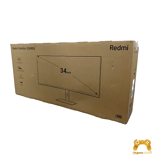 قیمت و خرید مانیتور گیمینگ 34 اینچ منحنی شیامویی مدل Redmi G34WQ