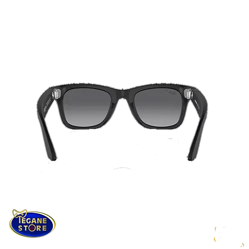 خرید Ray-Ban Meta Wayfarer مات مشکی و عدسی‌های پلاریزه شده خاکستری