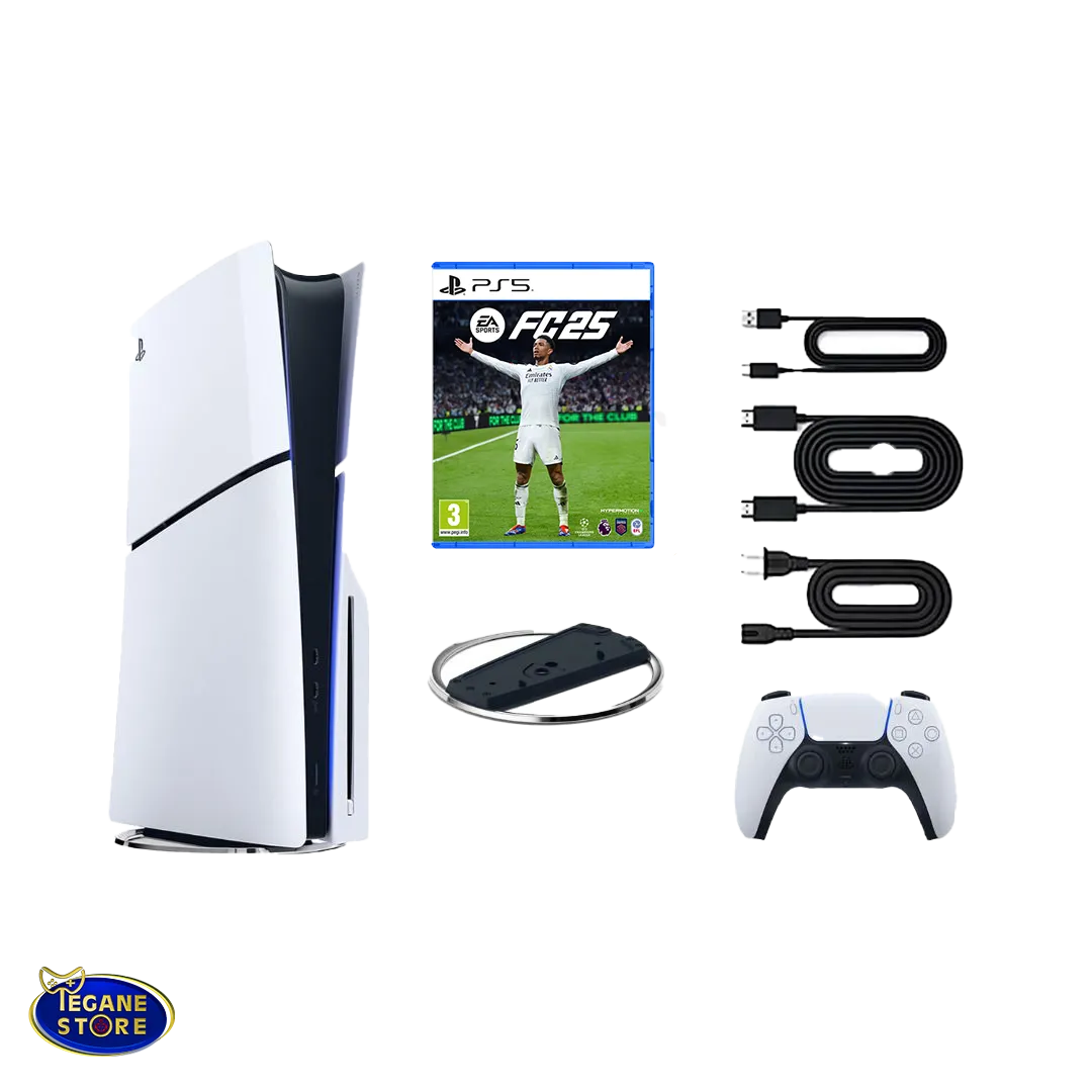 قیمت باندل پلی استیشن 5 اسلیم ( دیسک خور ) استاندارد به همراه بازی FC25
