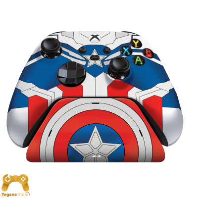 خرید کنترلر بی سیم Razer و پایه شارژ Captain America Edition برای ایکس باکس