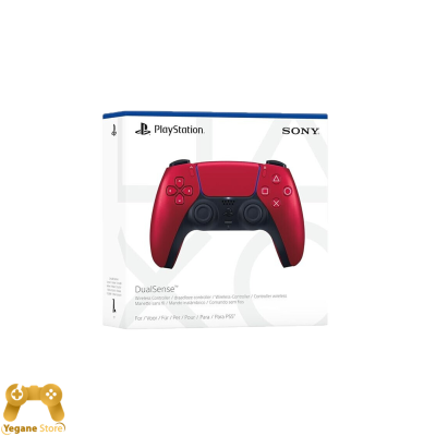 خرید دوال سنس جدید PS5 قرمز متالیک - Volcanic Red