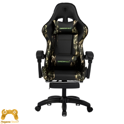 خرید صندلی گیمینگ Deadskull Gaming Chair ارتشی سبز مشکی