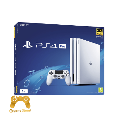 کنسول PlayStation4 pro،سفید هارد 1 ترابایت، سفارش اروپا CUH-7216B